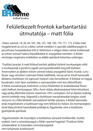 Mat folia HU